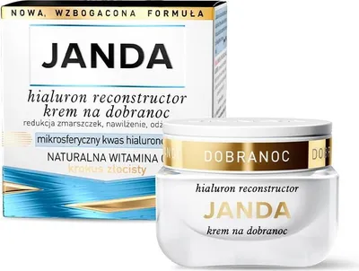 Produktbild von JANDA Hialuron Reconstructor Feuchtigkeitsspendende Anti-Falten-Nachtcreme 50 ml