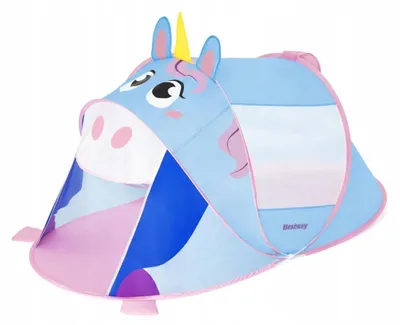 Immagine prodotto di Tenda gioco a forma di unicorno per bambini – Design a tema unicorno, struttura pop-up, facile da montare