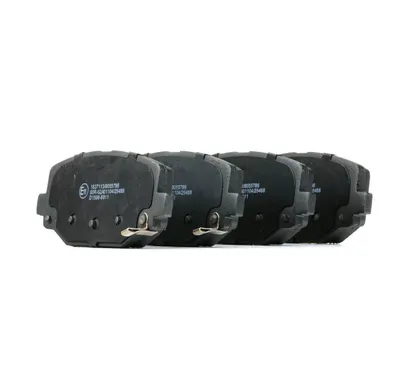 Produktbild von RIDEX 402B0638 Bremsbeläge Satz Hinten für FIAT Freemont (345) für CHRYSLER GRAND VOYAGER V (RT) für DODGE Journey MPV für LANCIA Voyager (404)