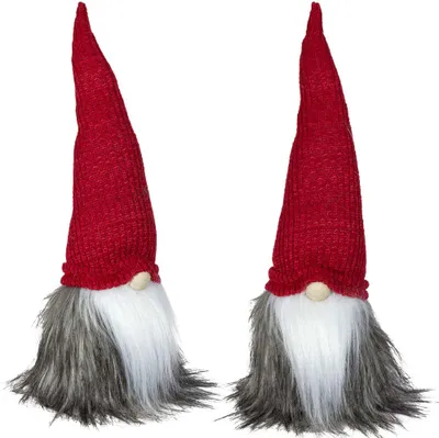 Produktbild von Wichtel 25cm sitzend, Pärchen, 2 Stück