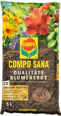 Produktbild von Bodensubstrat für Pflanzen Blumen gute Zusammensetzung 5L
