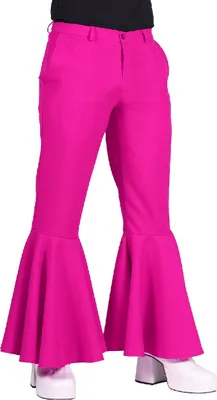 Produktbild von T2946-1100-XXL pink Herren Schlaghose Discohose Hippiehose Gr.XXL
