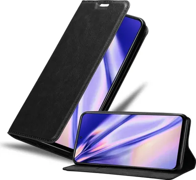 Immagine prodotto di Cadorabo cover per Xiaomi POCO X3 GT cover protettiva in nero custodia per cellulare cover chiusura magnetica