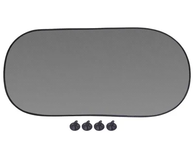 Obrázek produktu pro Skleněný kryt 100x50 cm s přísavkami, černý