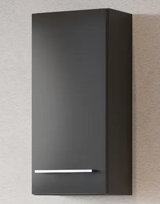 Produktbild von Hängeschrank Badschrank Wandschrank Badezimmerschrank Schrank Badmöbel "Davos I" Graphit/Grau-Matt