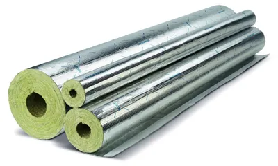 Produktbild von Rockwool Teclit PS Cold Rohrschalen, Dämmstärkenreihe Teclit 60 % : 114 mm / 30 mm Größe: 114 mm / 30 mm
