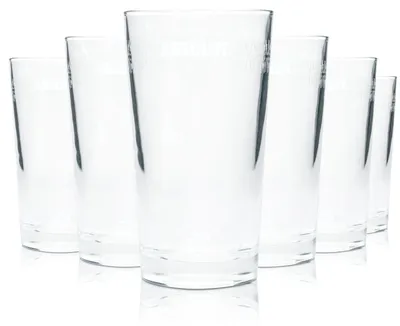 Produktbild von 6x Absolut Vodka Glas 0,3l Becher Elyxir Tumbler Longdrink Cocktail Gläser