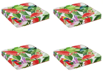 Image de Coussins de siège 4 pièces VUGHT 4 pc 100 % polyester