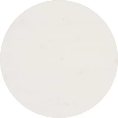 Produktbild von Tischplatte Weiß Ø60x2,5 cm Massivholz Kiefer