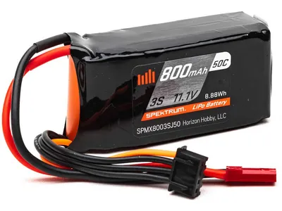 Obrázek produktu pro Spektrum LiPo 11.1V 800mAh 50C JST