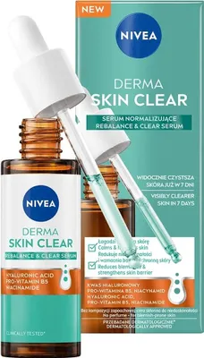 Produktbild von NIVEA Derma Skin Clear Regenerierendes und schützendes Serum für zu Unreinheiten