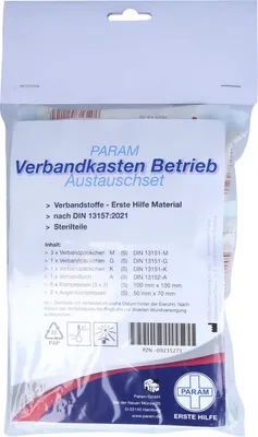 Produktbild von PARAM Verbandkasten-Austauschset Betrieb 13157, 1 St. Set