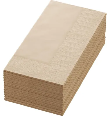 Produktbild von 5x Zelltuchservietten 40 x 40 cm 2-lagig 1/8 Buchfalz EcoEcho | Packung (300 Stück)