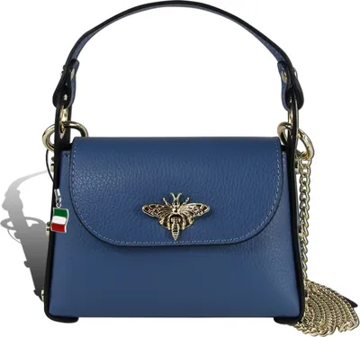 Image de Florence Sac bleu jean Cuir D2OTF817F