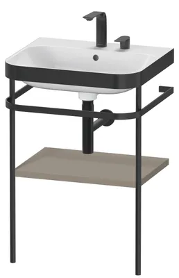 Produktbild von DURAVIT HP4735E9292 Metallk. mit Happy D.2 Plus bodenst.