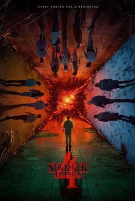 Stranger Things Season 3 Poster 91x61cm (Gebraucht) in Adligenswil für