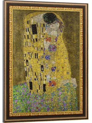 Produktbild von TREFL Puzzle 500 - Puzzlorama Der Kuss Gustav Klimt 37542