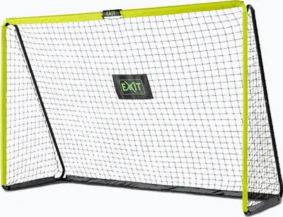 Image de EXIT Tempo Acier But de Football 300x200cm – But de Football – pour Enfants – Jardin – Vert/Noir