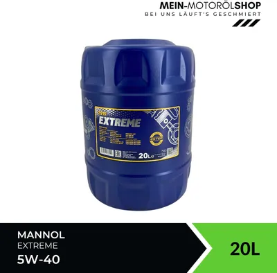 Produktbild von Mannol Extreme 5W-40 20 Liter Kanister Reifen