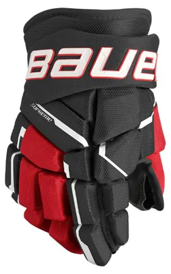 Image de Gants Bauer Supreme M5 Pro Intermediate noir/rouge 13 pouces
