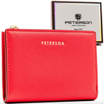 Immagine prodotto di Peterson Portafoglio donna in pelle Dhailzel Rosso Taglia unica