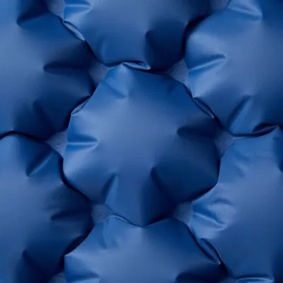Produktbild von vidaXL Doppel-Isomatte mit Kissen Selbstaufblasend Marineblau