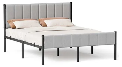 Imagen del producto de Estructura de cama individual – Plataforma de cama – Acero – 500 kg – 207 x 161,5 x 104 cm