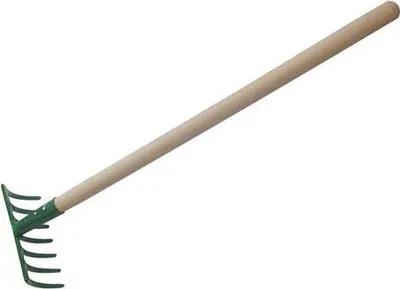 Image de râteau 7 dents avec pointe 50cm