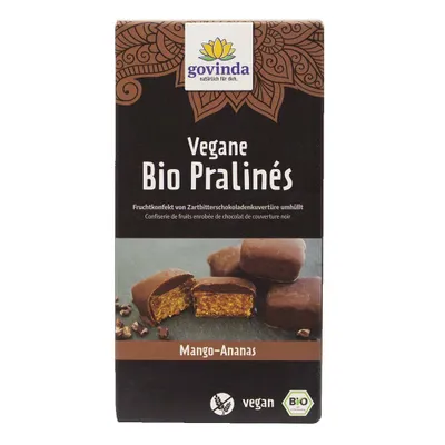 Zdjęcie produktu dla Wegańskie praliny - mango-ananas 70g