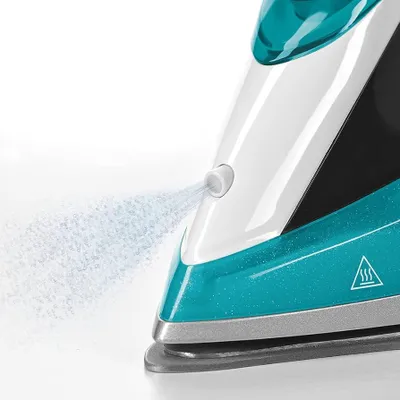 Produktbild von Polti Quick Q100, Dampfbügeleisen, 1,9 m, Mehrfarbig, 0,3 l, 40 s, 2400 W