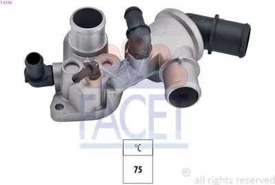 Produktbild von FACET Thermostat Kühlmittel 75°C für FIAT BRAVO I (182) BRAVA (182) MAREA Weekend (185) MAREA (185)