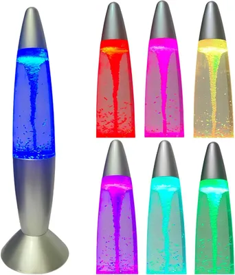 Produktbild von 14-Zoll-Tornadolampe, Dekorationslampe, Lampe mit automatischem Farbwechsel, Jugendzimmerdekor für Mädchen und Jungen, Miniaturkram mit USB-Kabel