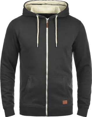 Produktbild von BLEND BHHulker Herren Sweatjacke Kapuzenjacke Hoodie mit Kapuze Reißverschluss Kängurutasche Baumwollmischung Regular fit