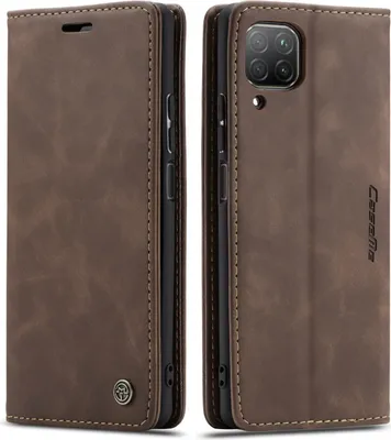 Produktbild von Huawei P40 Lite Hülle, LaimTop Retro Kunstledertasche TPU Innere, Kartenfächer, Magnetverschluss, Klapphülle mit Standfunktion Schutzhülle für Huawei P40 Lite Kaffee