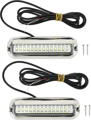 Zdjęcie produktu dla Morskie światła LED 42LEDS WASHERFORTES WODNE ŚWIATŁA LED DO ŁODZI 10-30 V DC DO JACHTÓW NIEBIESKI