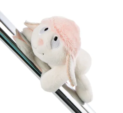 Produktbild von Nici Magnet Hase Liska 12 cm weiß/rosa