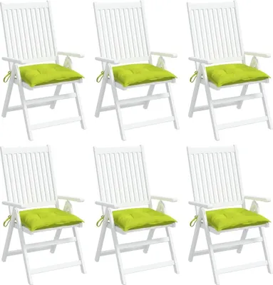 Obrázek produktu pro Odolný paletový polštář 6 ks. Světle zelený 50x50x7 cm Oxford tkanina - Polštáře na zahradní nábytek Octo6293503 1bal