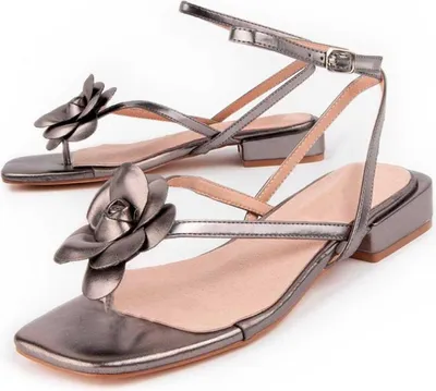 Produktbild von Montevita Flache Sandale Mirea3 Grau