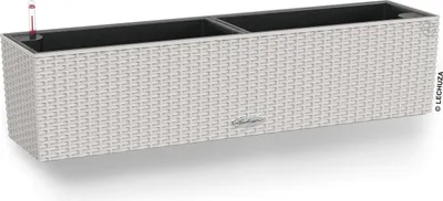 Obrázek produktu pro Lechuza Samozavlažovací truhlík Balconera Cottage 80 cm, světle šedá