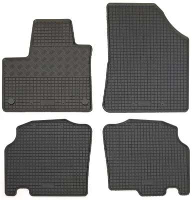 Rigum Gummi Fußmatten Set für Nissan Townstar Kombi, Mod. Bj. 2022-, 4-teilig