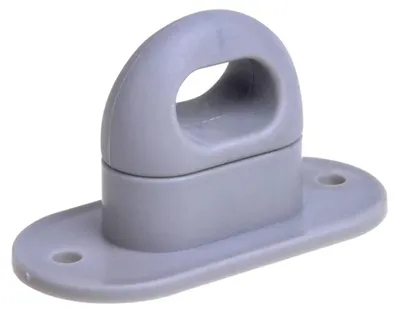 Zdjęcie produktu dla Drehverschluss Ovalösen Kunststoff grau 42x22mm 342160, 1 STÜCK