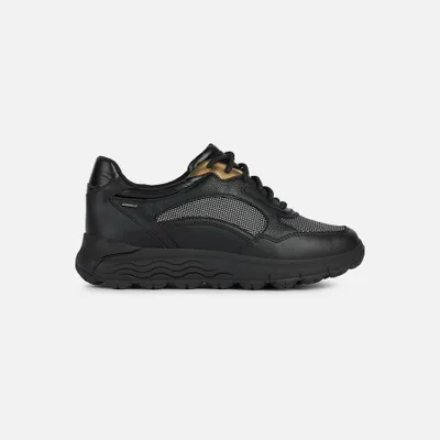 Produktbild von Geox Schwarze Damen-Sneaker Spherica 36