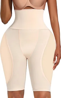 Immagine prodotto di Mutandine push-up modellanti per glutei e fianchi, effetto clessidra - Beige - L-XL, Beige