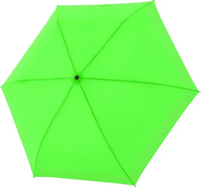 Image de doppler parapluie de poche parapluie Safety Havanna Cross Neon Green vert fluo