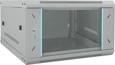Produktbild von "Schlussverkauf" Netzwerkschrank mit Speicher - VIDAXL - Grau 53x60x30 cm Stahl C17706