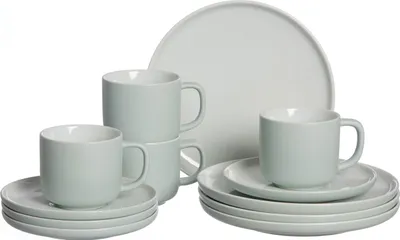 Obrázek produktu pro Ritzenhoff & Breker 401622 Ritzenhoff & Breker kávová souprava JASPER, mint, 12 kusů
