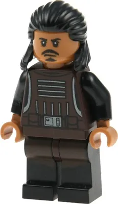 Produktbild von 1x Lego Minifigur Star Wars Tasu Leech Haare lang Doppelgesicht 75105 sw0674