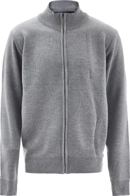 Produktbild von Fumo herren strickjacke - hellgrau melange, L/XL