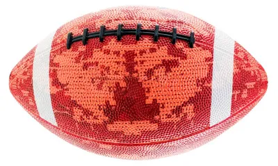 Productafbeelding van Huari - Logo voor American Football, "Quaterback" (IG1755) (3) (Vuurrood/Rotoranje)
