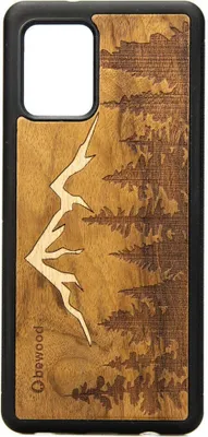 Produktbild von Holzhülle Bewood für Galaxy A42 5G, Imbuia-Gebirge